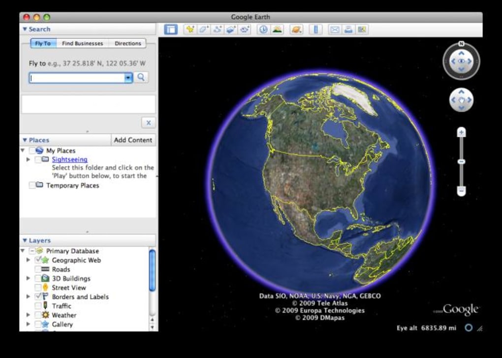 Google Earth For Mac Sierra